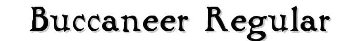 Buccaneer Regular font